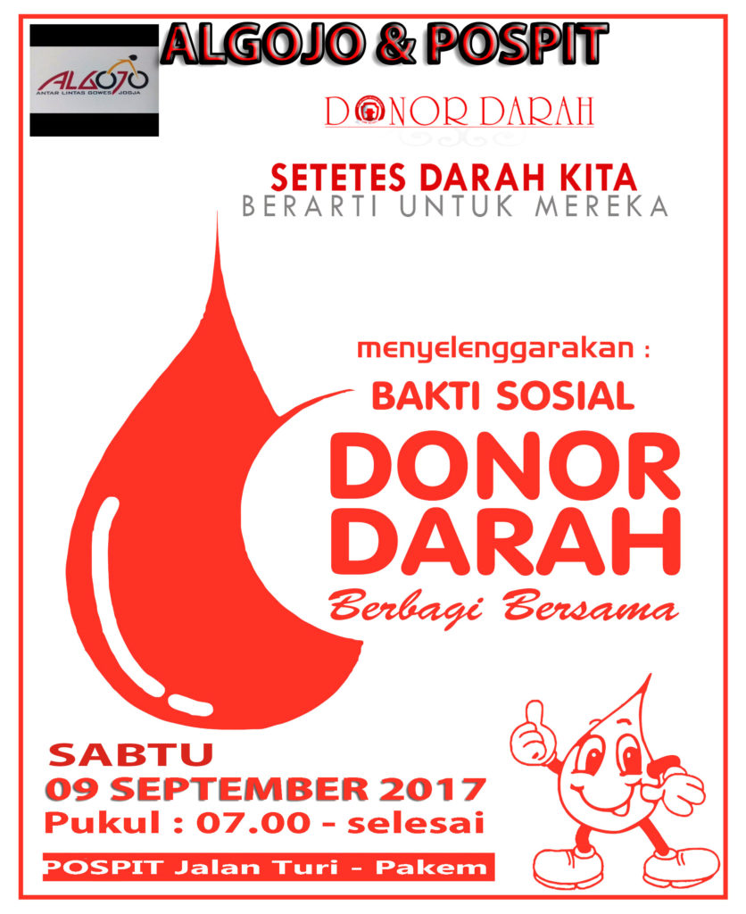 Donor Darah Pospit dan Algojo 9-9-2017 - Kangpoer